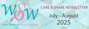 a poster for a care and share news letter